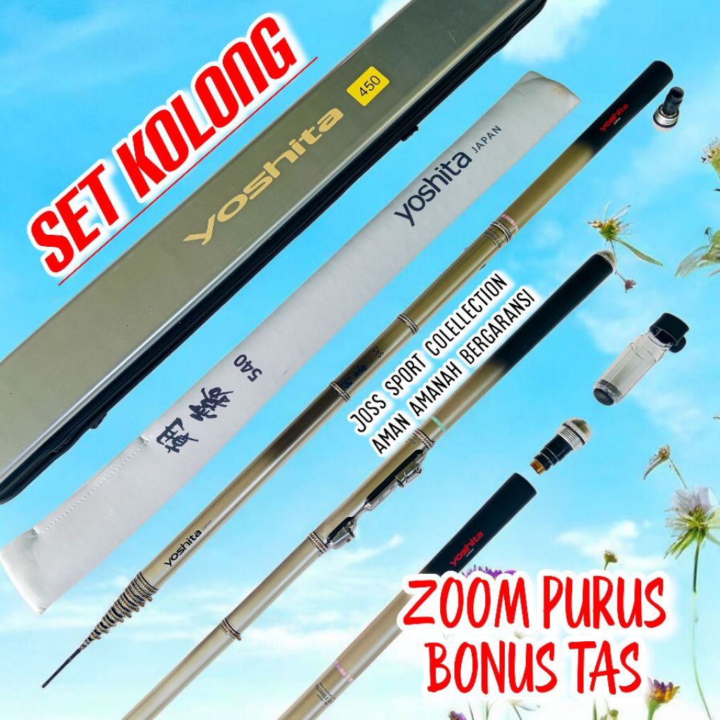Tegek kolong Yoshita asagiri Japan 450 & 540 BONUS TAS PANCING