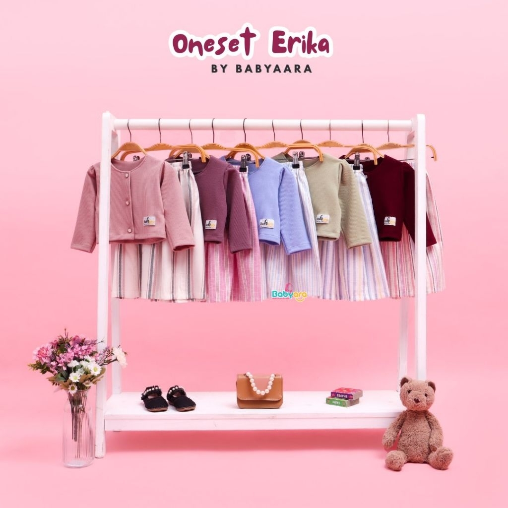 Readystock ‼️ ERIKA ONESET BY BABYARA