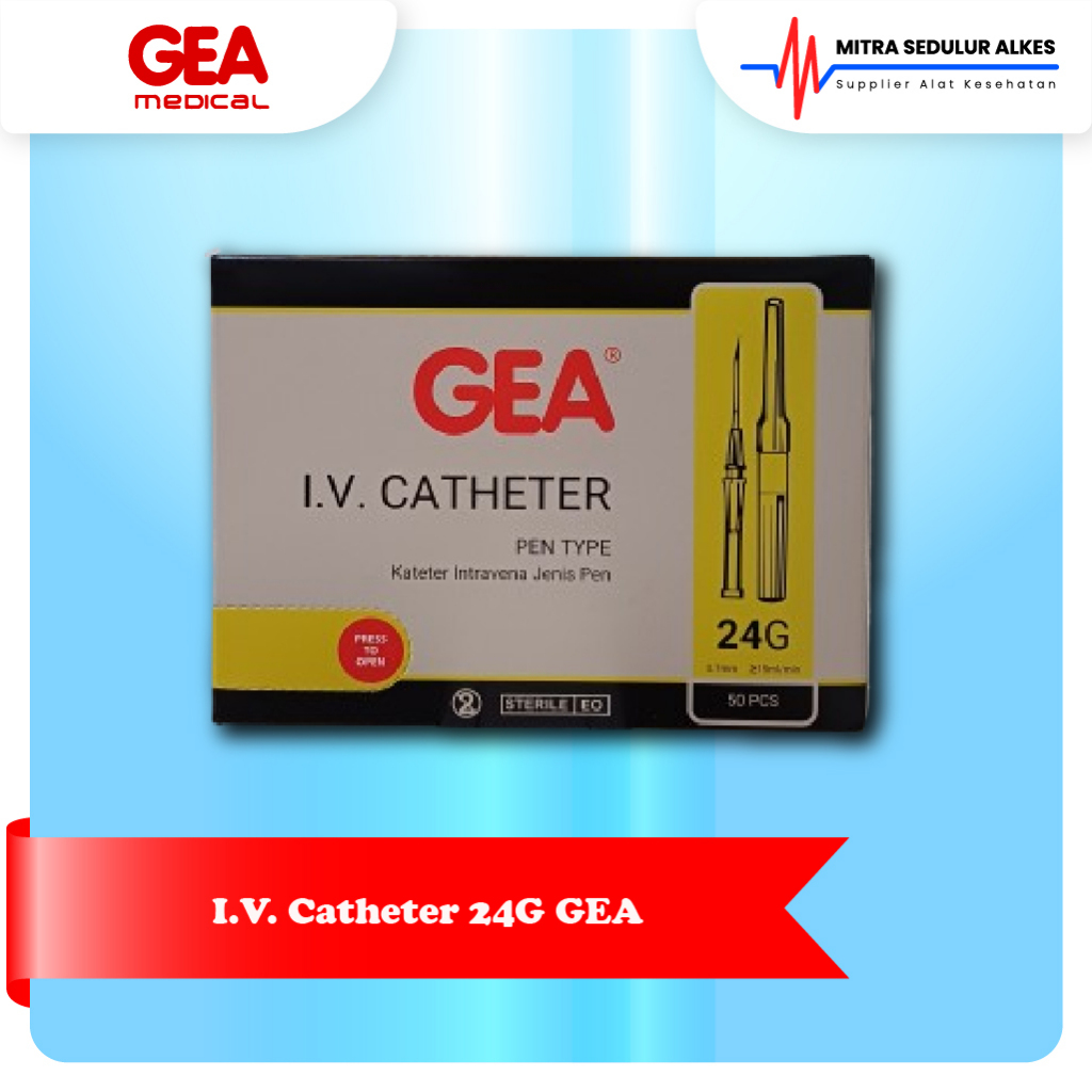 IV Cath GEA 24G IV Chateter 24 GEA ECER