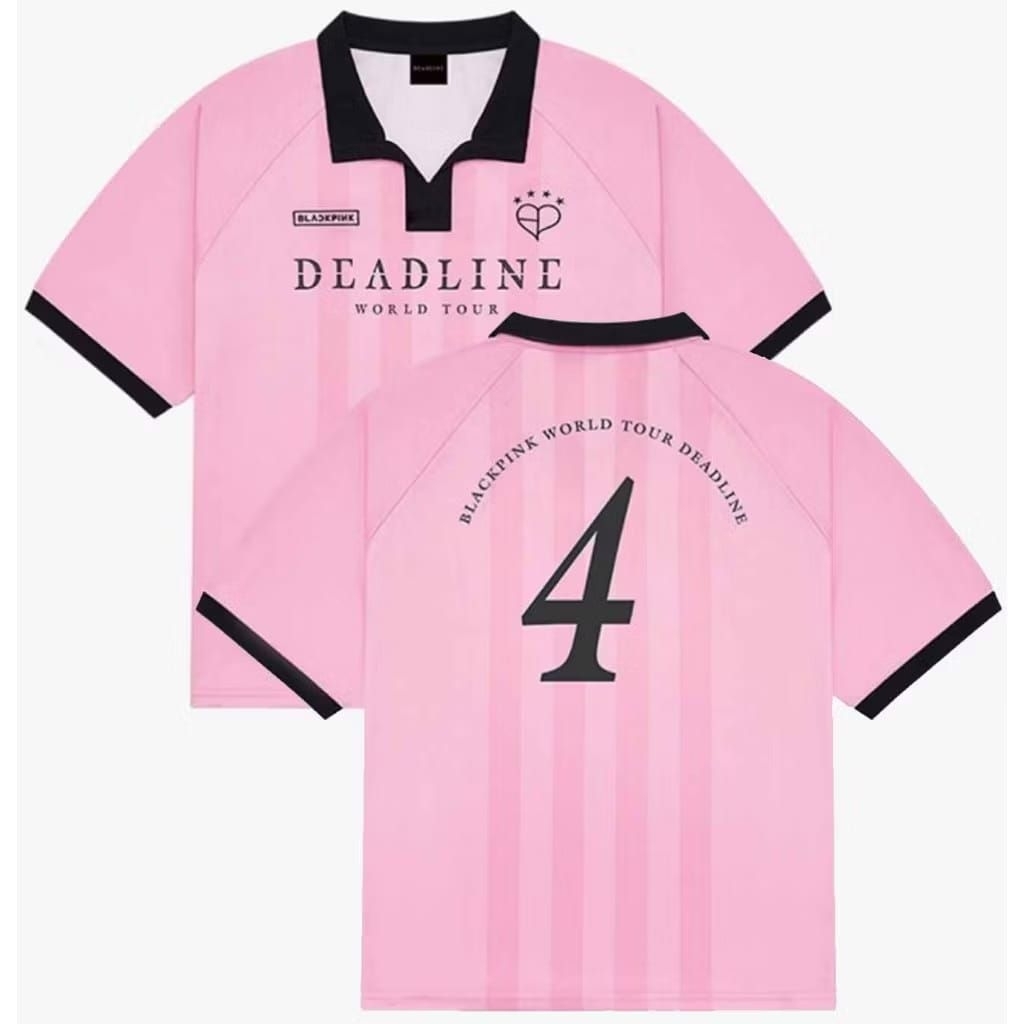 Jersey BLACKPINK OFICIAL WORD TOUR DEADLINE 2025 - Jersey Blackpink - Kaos blackpink - Mercendez Kpo