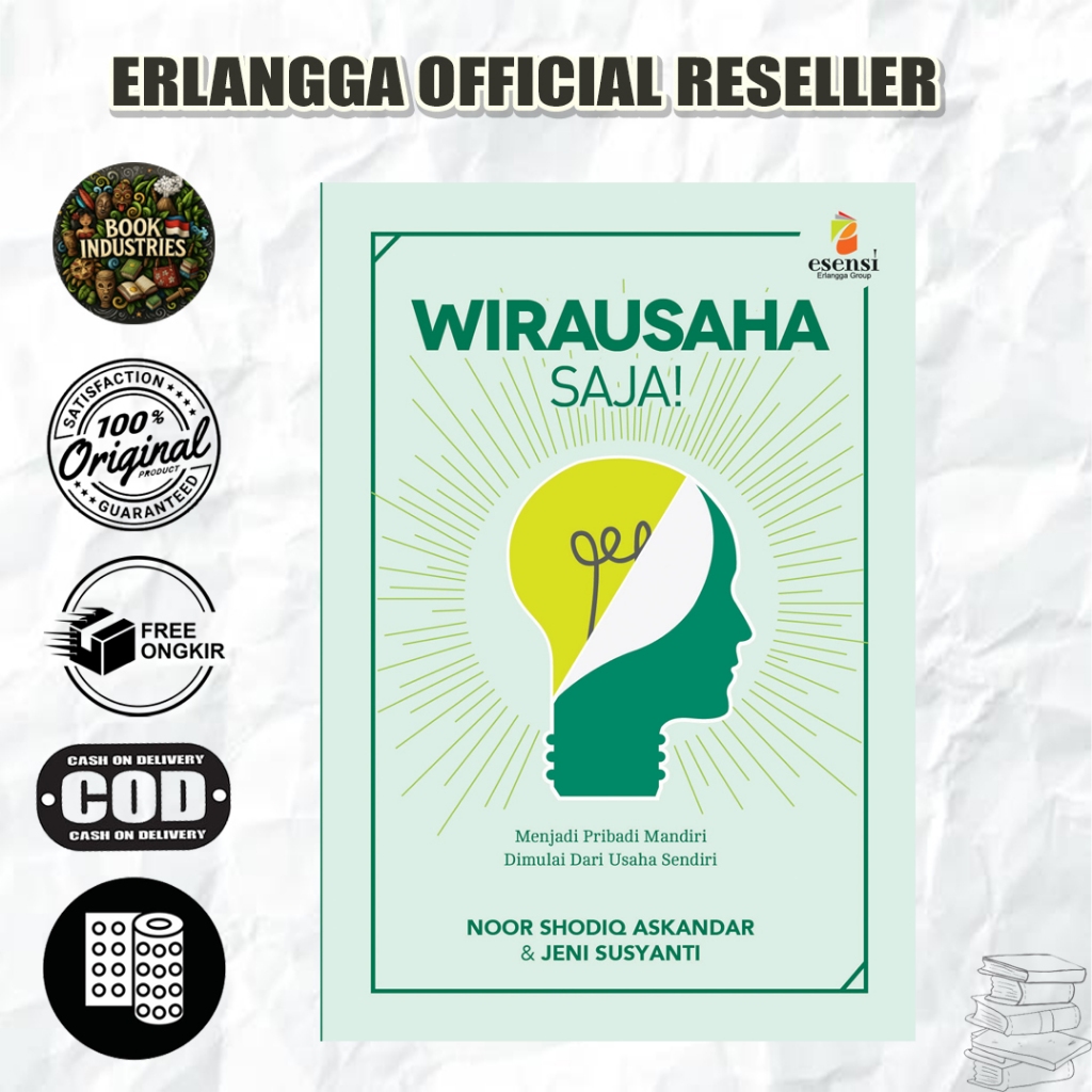 BEST SELLER WIRAUSAHA SAJA - NOOR SHODIQ - ESENSI