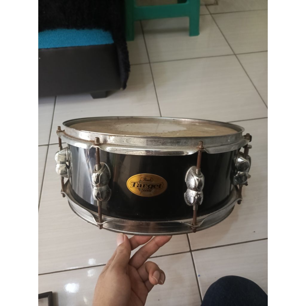 Snare drum 14" pearl target