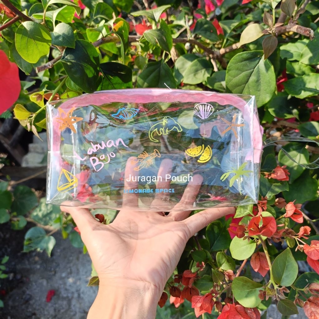 POUCH PVC CUSTOM BEBAS DESAIN