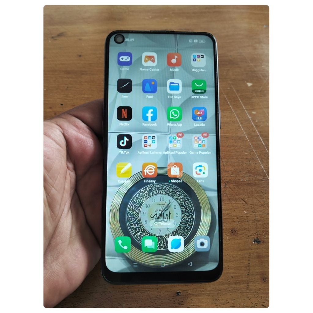 HP Oppo Reno 6 Fullset Ram 8GB Rom 128GB Mulus Normal NETT