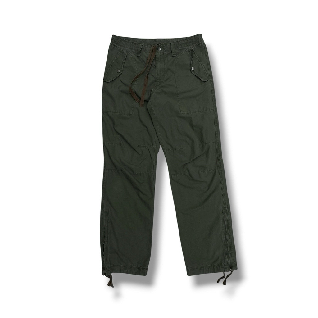Uniqlo Fatigue Pants Olive Green