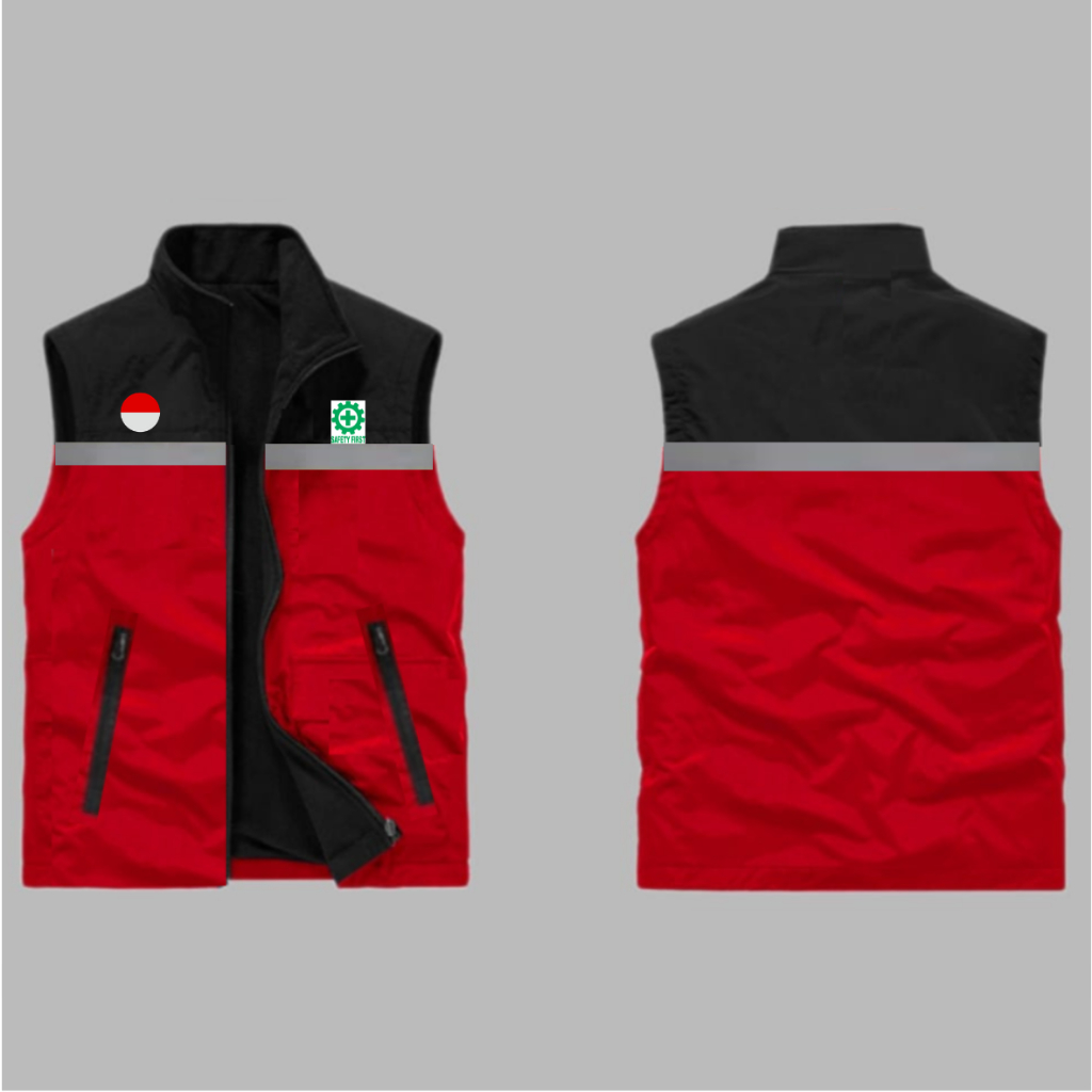 Ori - Rompi Safety Proyek Lapangan Rompi Proyek Logo Safety Rompi Safety Rompi Kerja Lapangan Safety