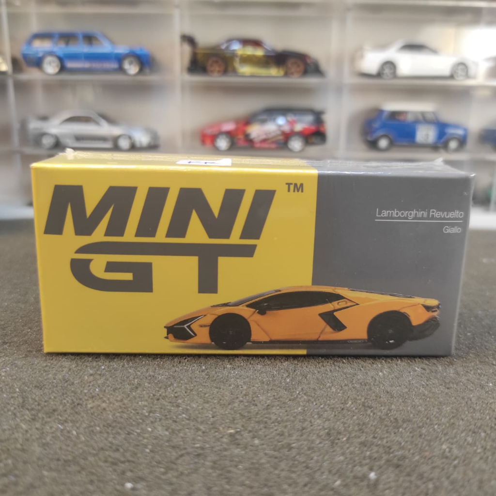 Mini GT 886 Lamborghini Revuelto Giallo