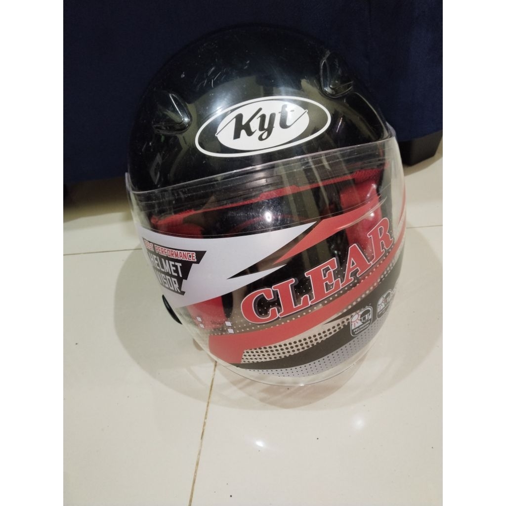 helm kyt DJ maru hitam original second