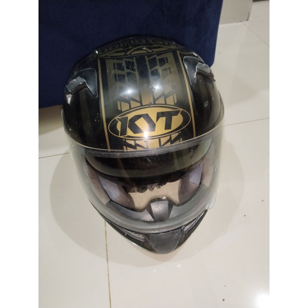helm kyt full face motif original second