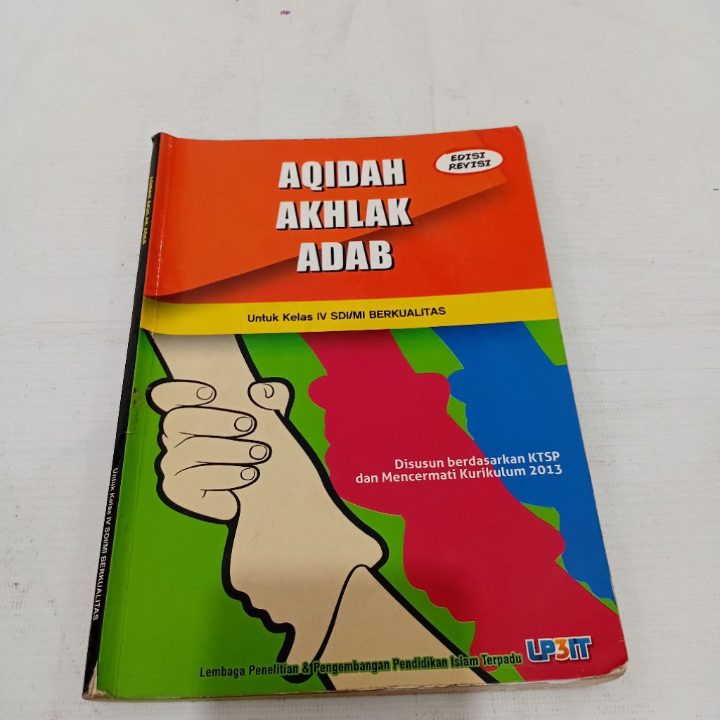 AQIDAH AKHLAK ADAB EDISI REVISI  KELAS 6 SD ORIGINAL SECOND