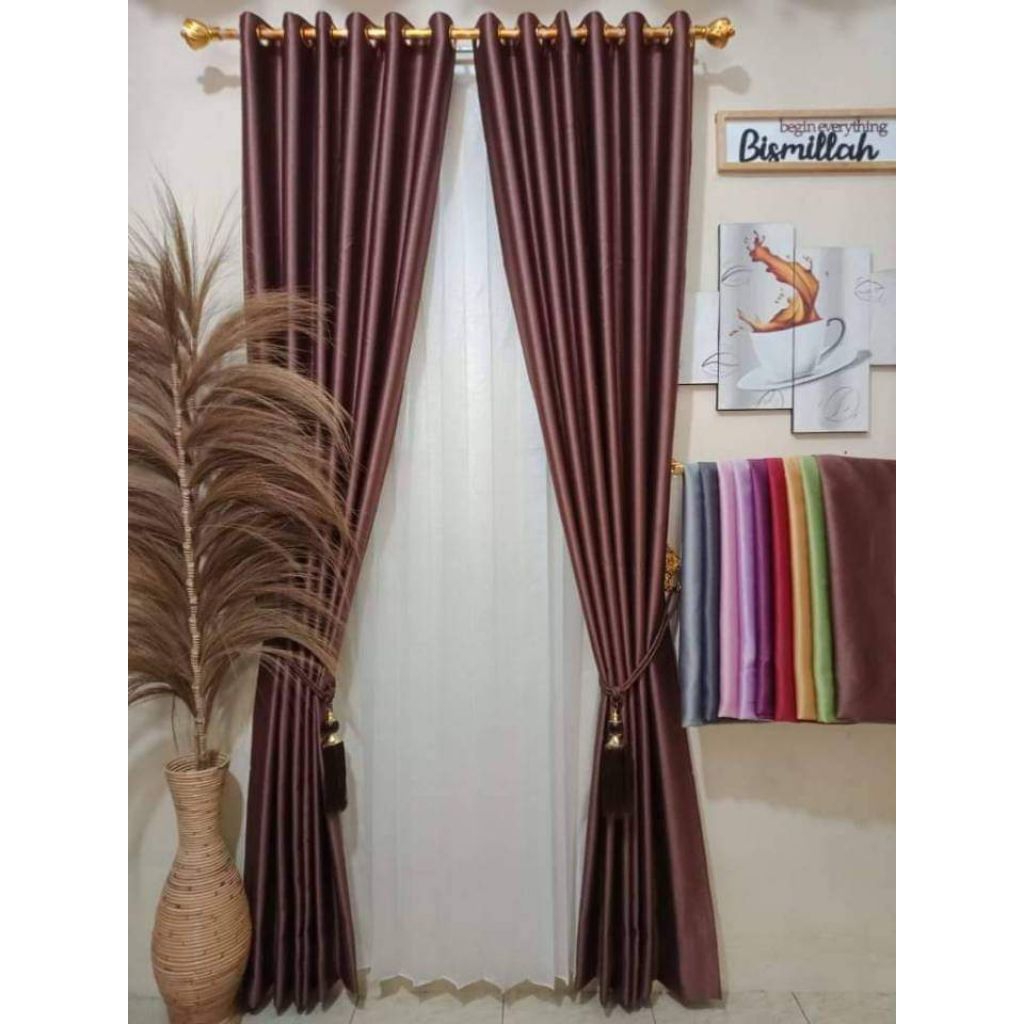 GORDEN BLACKOUT MINIMALIS MODERN