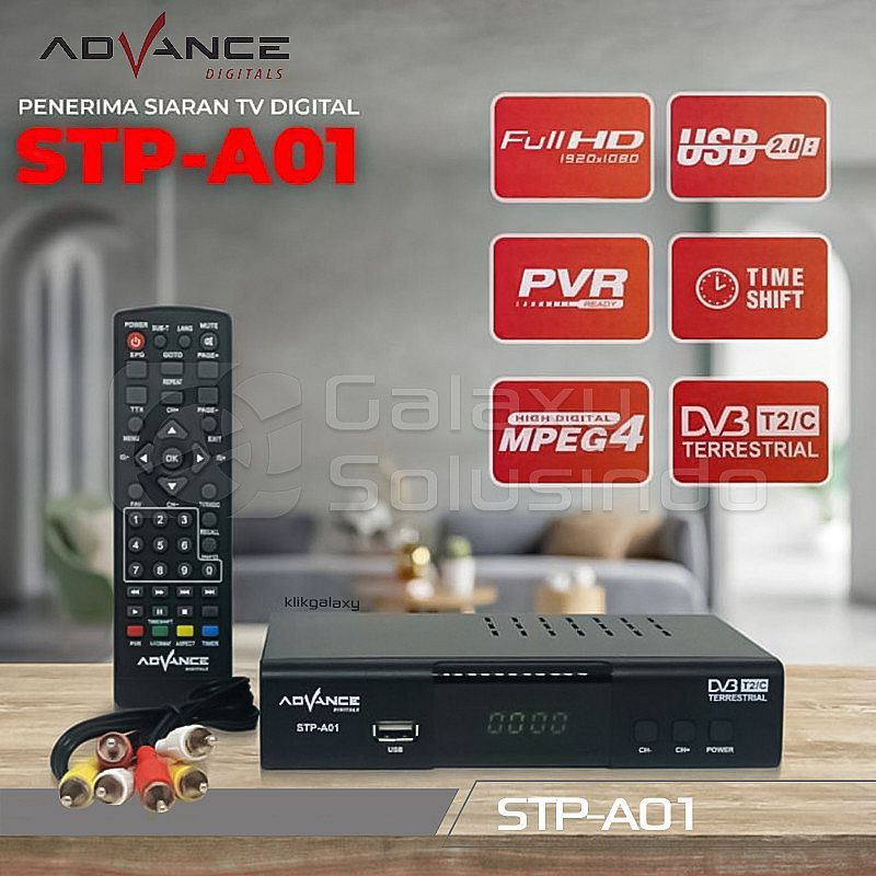 Advance STB Full HD DVB-T2 Wifi Receiver || Advance STB Full HD DVB-T2 With Wifi And HDMI