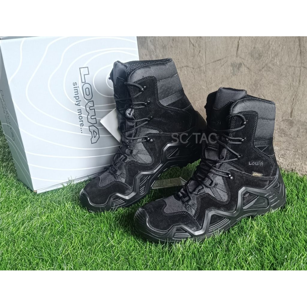 Sepatu PDL TACTICAL LOA HITAM TALI/Sepatu PDL LOA TALI GORETEX