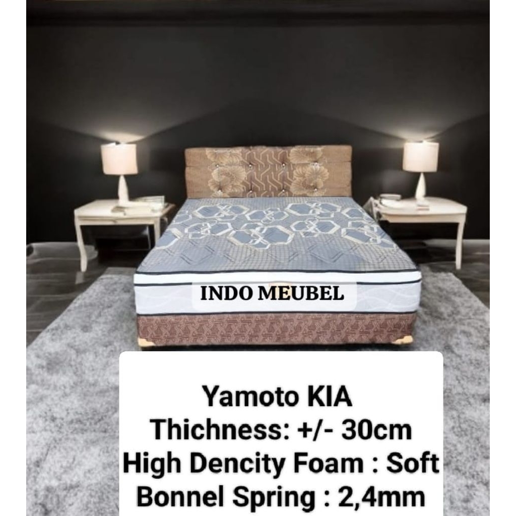 MATRAS YAMATO KIA | SPRINGBED YAMATO KIA | UK. 160 x 200 x 30cm | UK. 180 x 200 x 30cm