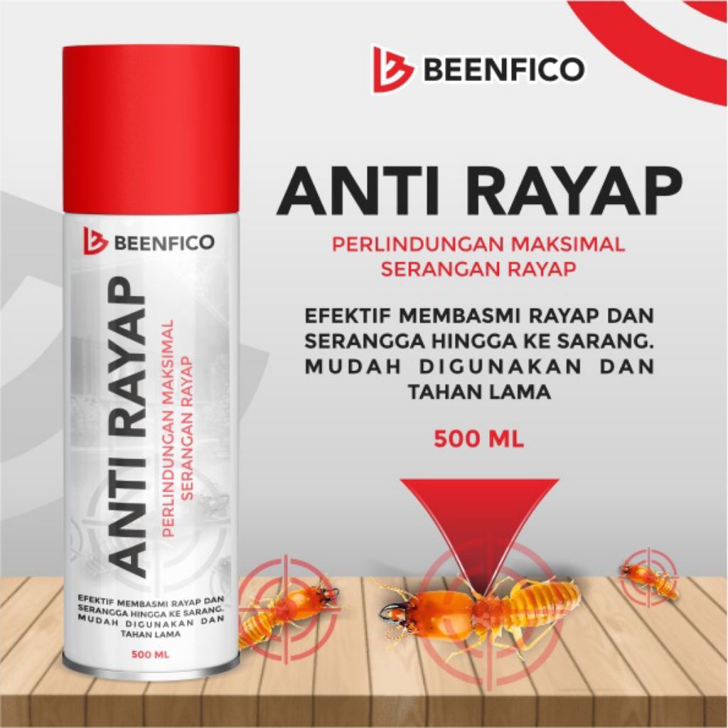 BEENFICO Anti Rayap 500ml/ampun mengatasi rayap