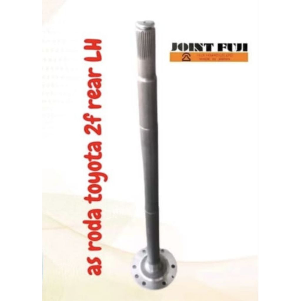 As Roda Belakang Kiri Panjang Toyota Lanscruiser 2F FTL-612 Axle Shaft Rear Toyota Fj40 LH 42312-600