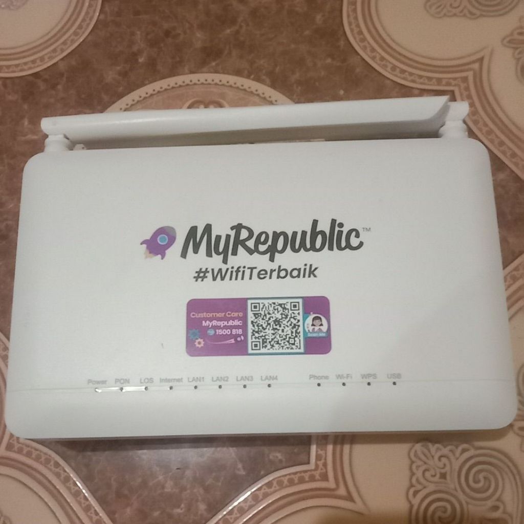 ZTE F670L PORT HIJAU