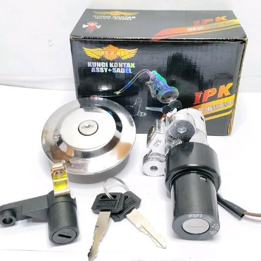 Goto Spectra - Kunci Kontak Set Plus Tutup Tangki Vixion Old Vixion Lama Komplit Accessories Motor