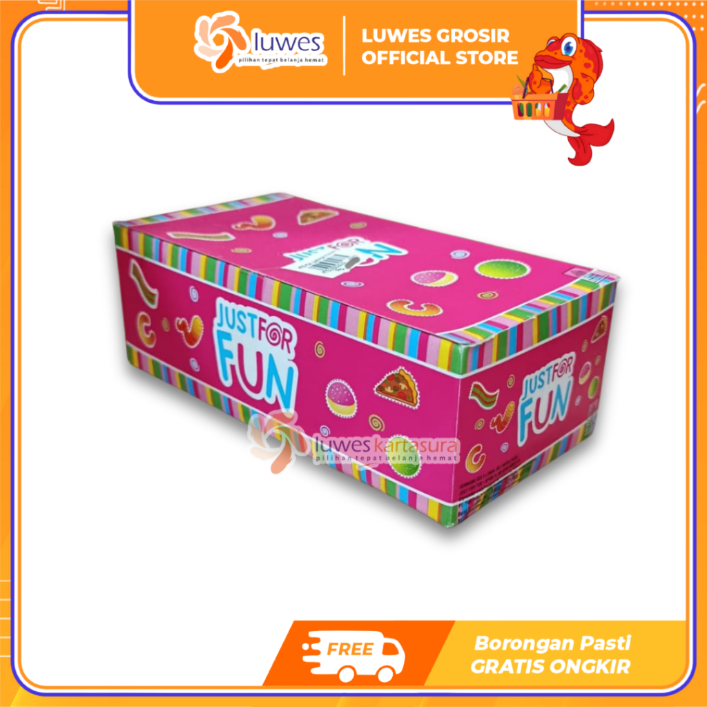 [GROSIR] Yupi Just For Fun Aneka Rasa Box Isi 12pcs Permen Yupi Candy Murah