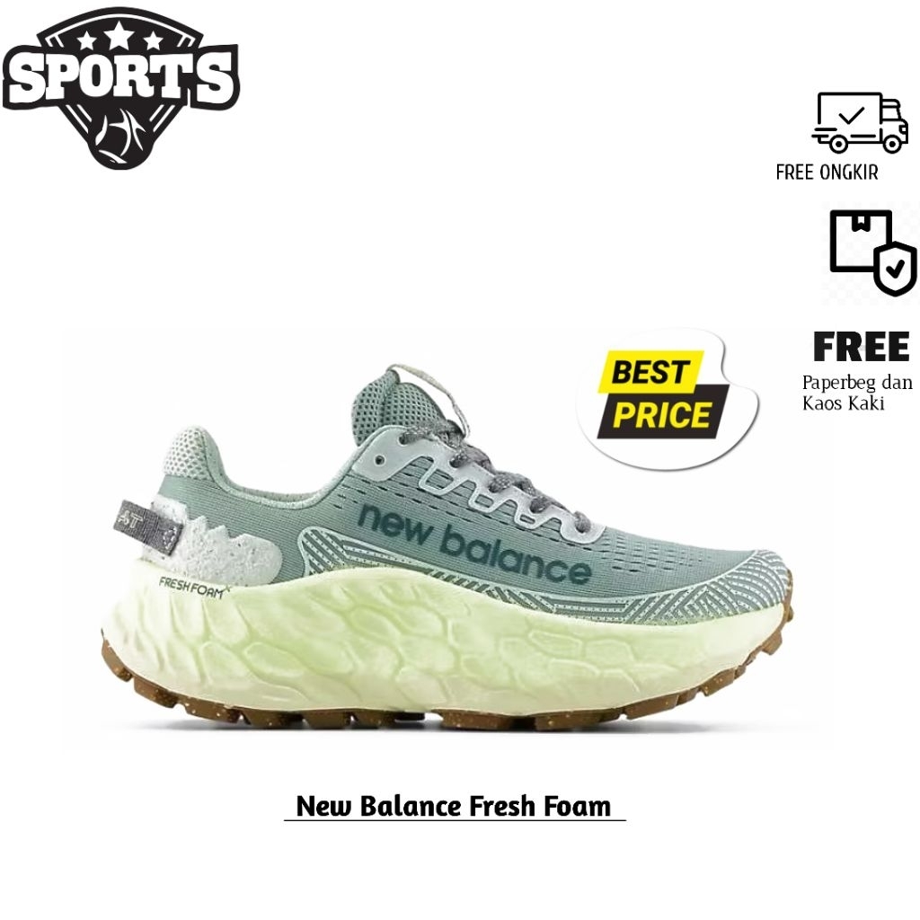 New Balance Fresh Foam X More Trail V3 Womens Olive