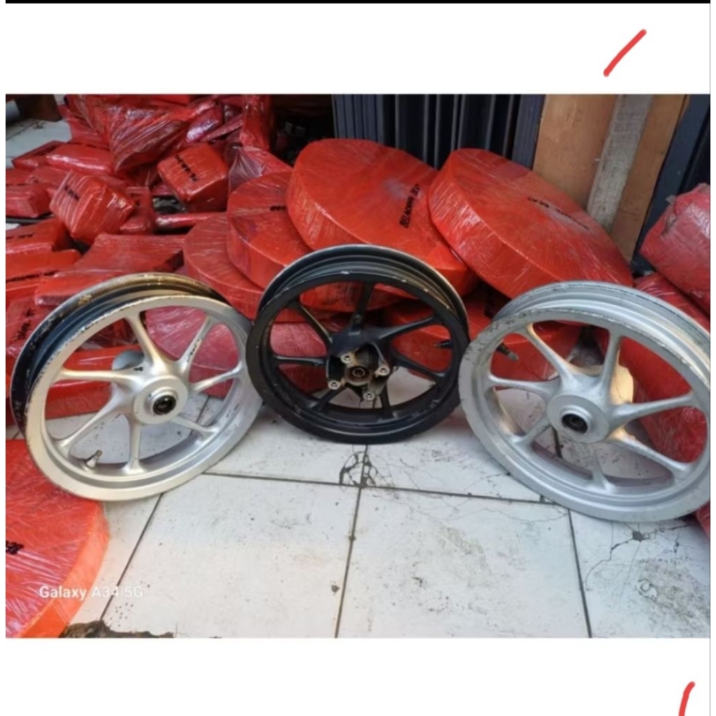 velg depan Honda Scoopy donat OlD ring 12/second original copotan