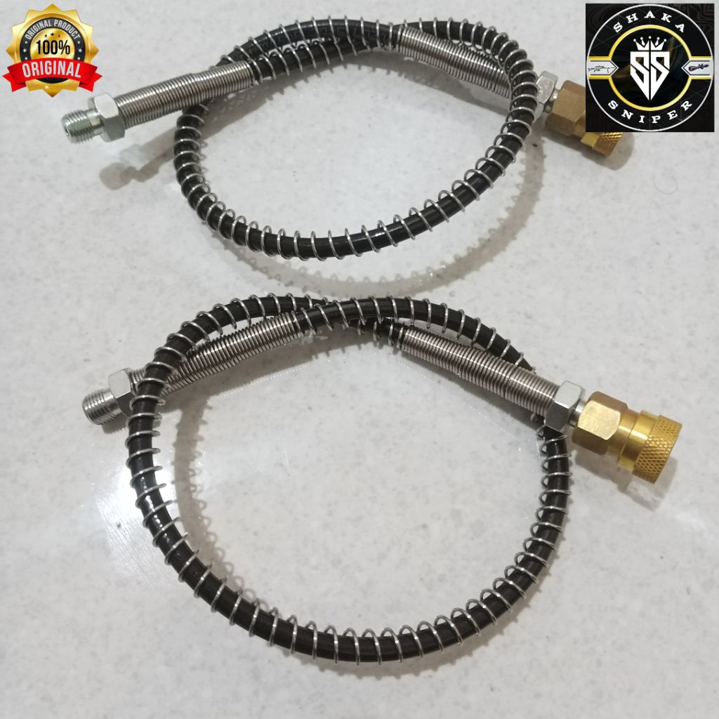 SELANG POMPA PCP + MINI KUPLER BETINA KUNINGAN, SELANG SCUBA,SELANG POMPA PCP 6000 PSI, SELANG POMPA