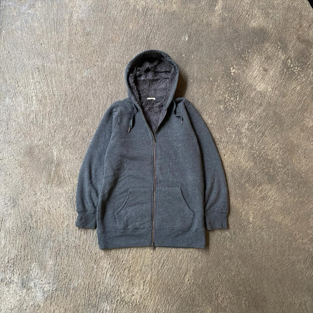 Double Zip Hoodie Gu Sherpa ZHU441