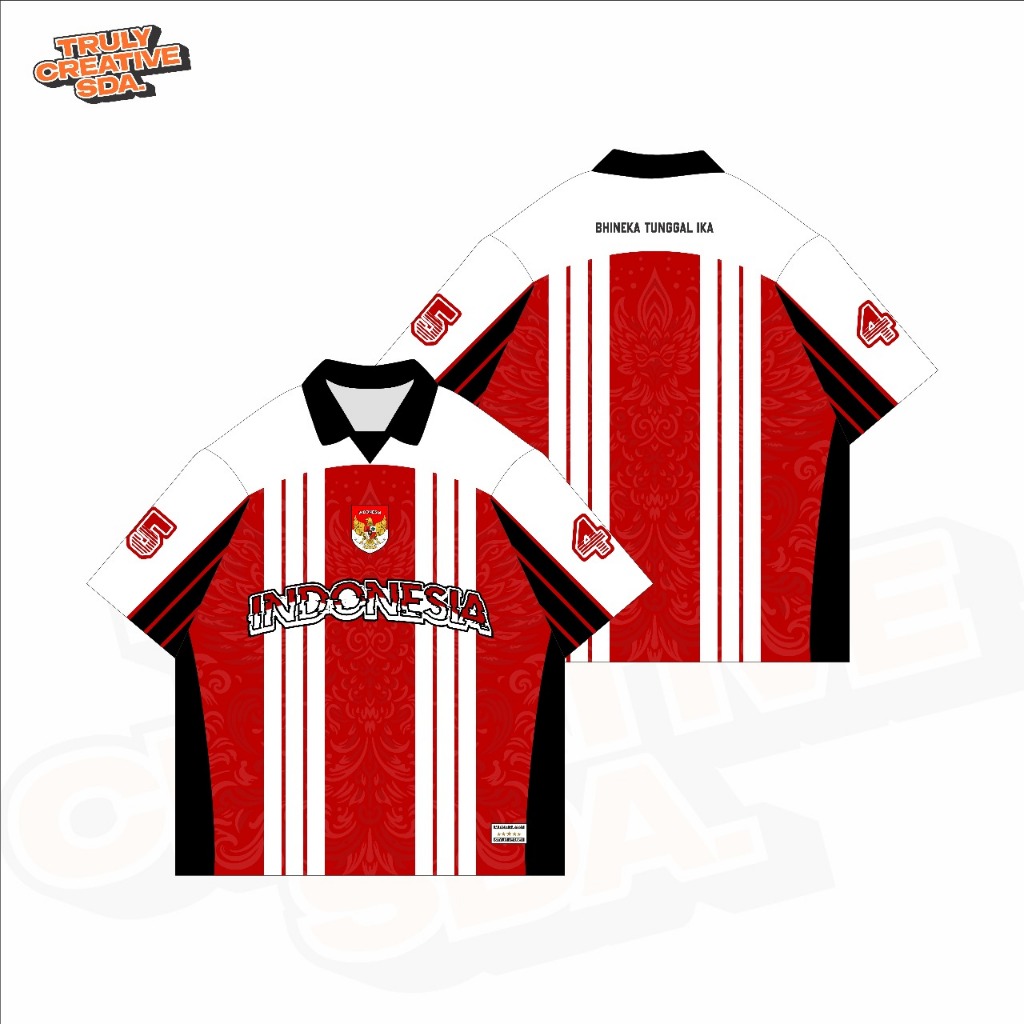 Jersey Timnas Indonesia Vintage | Jersey Indonesia | Jersey Timnas | Jersey Oversized