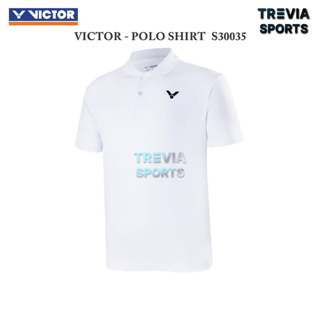 Baju Badminton Victor Polo Shirt S 30035 ORIGINAL