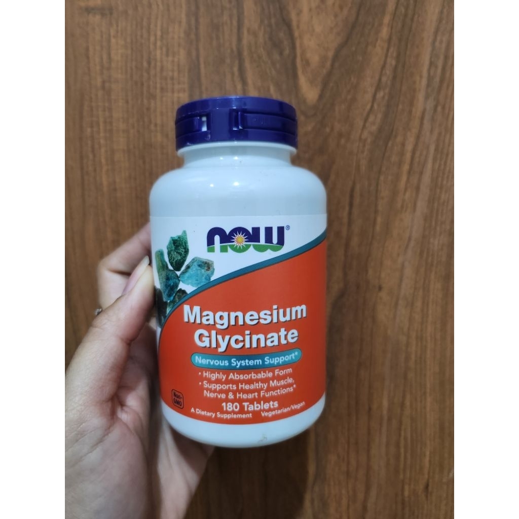 NOW Magnesium Glycinate 180 Tablets
