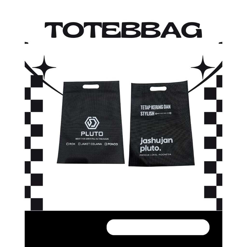 TOTEBAG Jas Hujan PLUTO