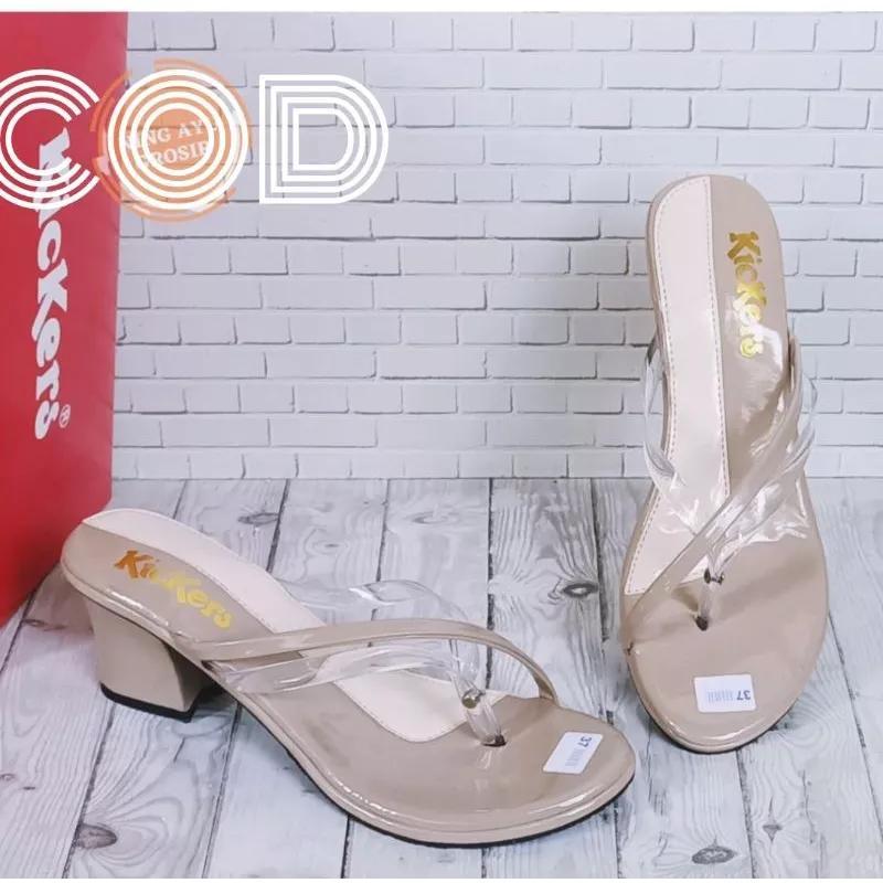 SANDAL CEWEK HIGH HEELS 5 CM KICKERS SANDAL WISUDA WANITA SANDAL WISUDA CEWEK SANDAL WISUDA PEREMPUA