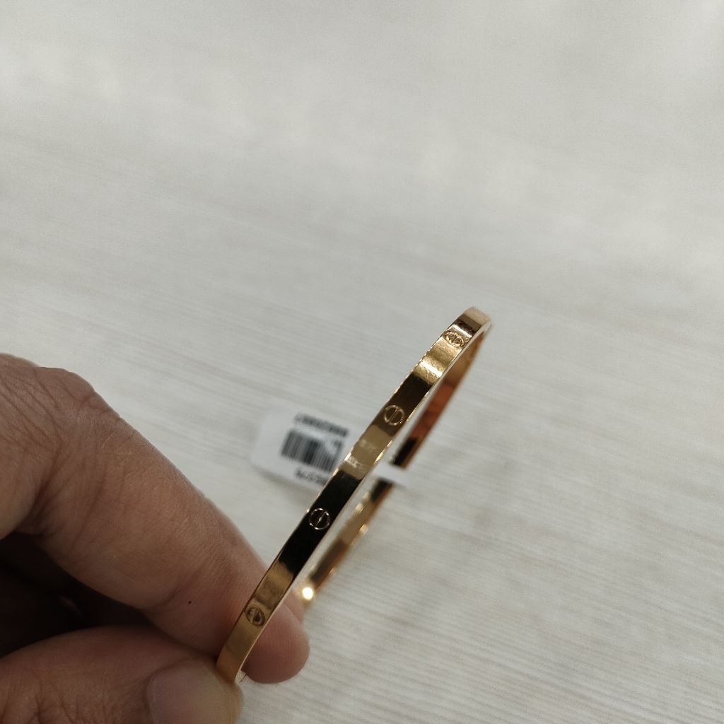 Gelang Oval Paku polos 8k