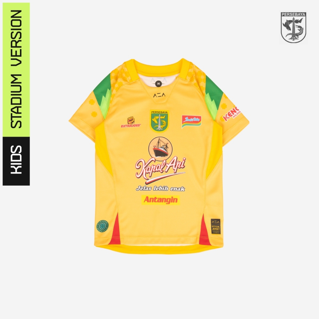 Jersey Kids Persebaya Away 2025 - Stadium Version | Persebaya Store