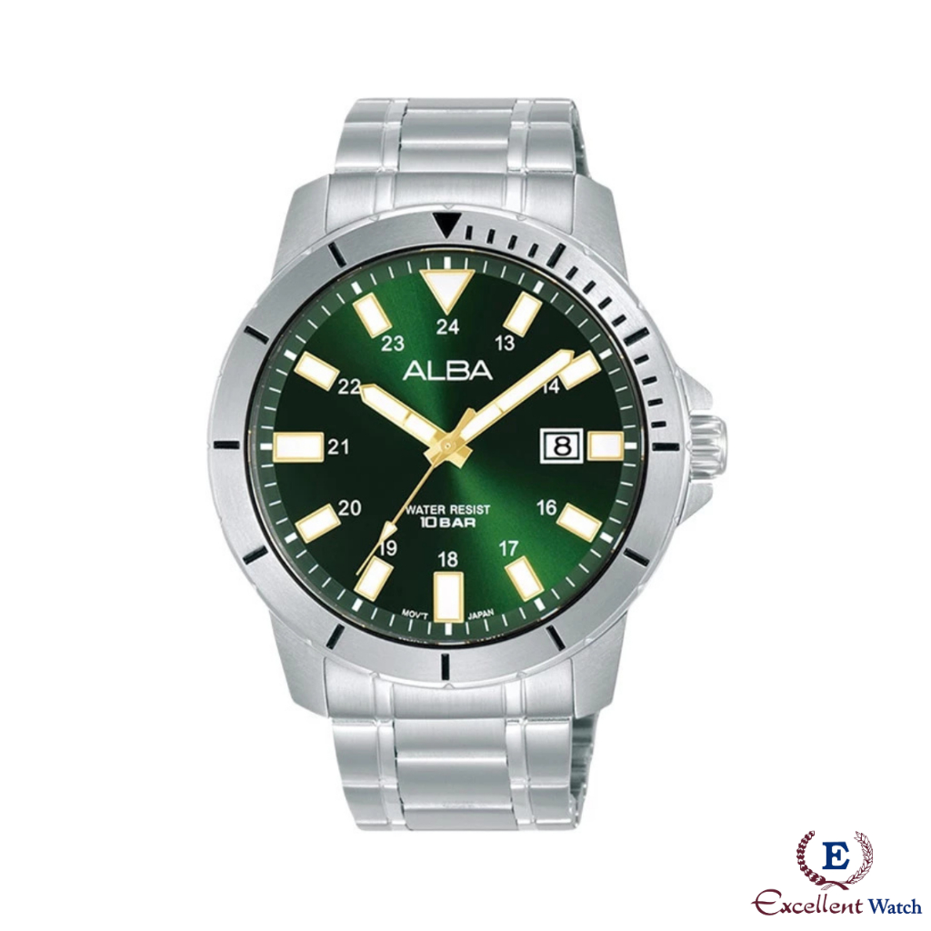 Excellent Watch Jam Tangan Pria Alba AS9R95X1