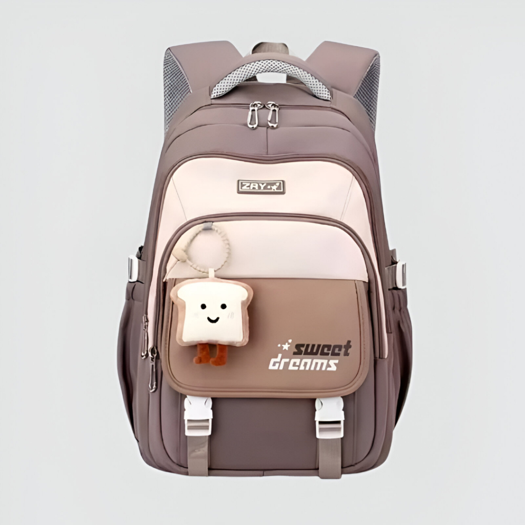 Tas Fashion Ransel Casual Backpack RA0259 Kanvas Multifungsi