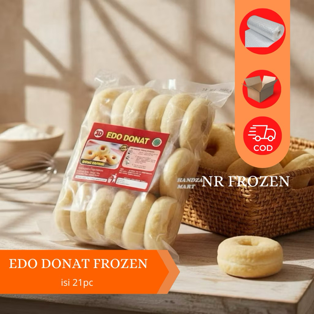 EDO DONAT FROZEN ISI 21PC