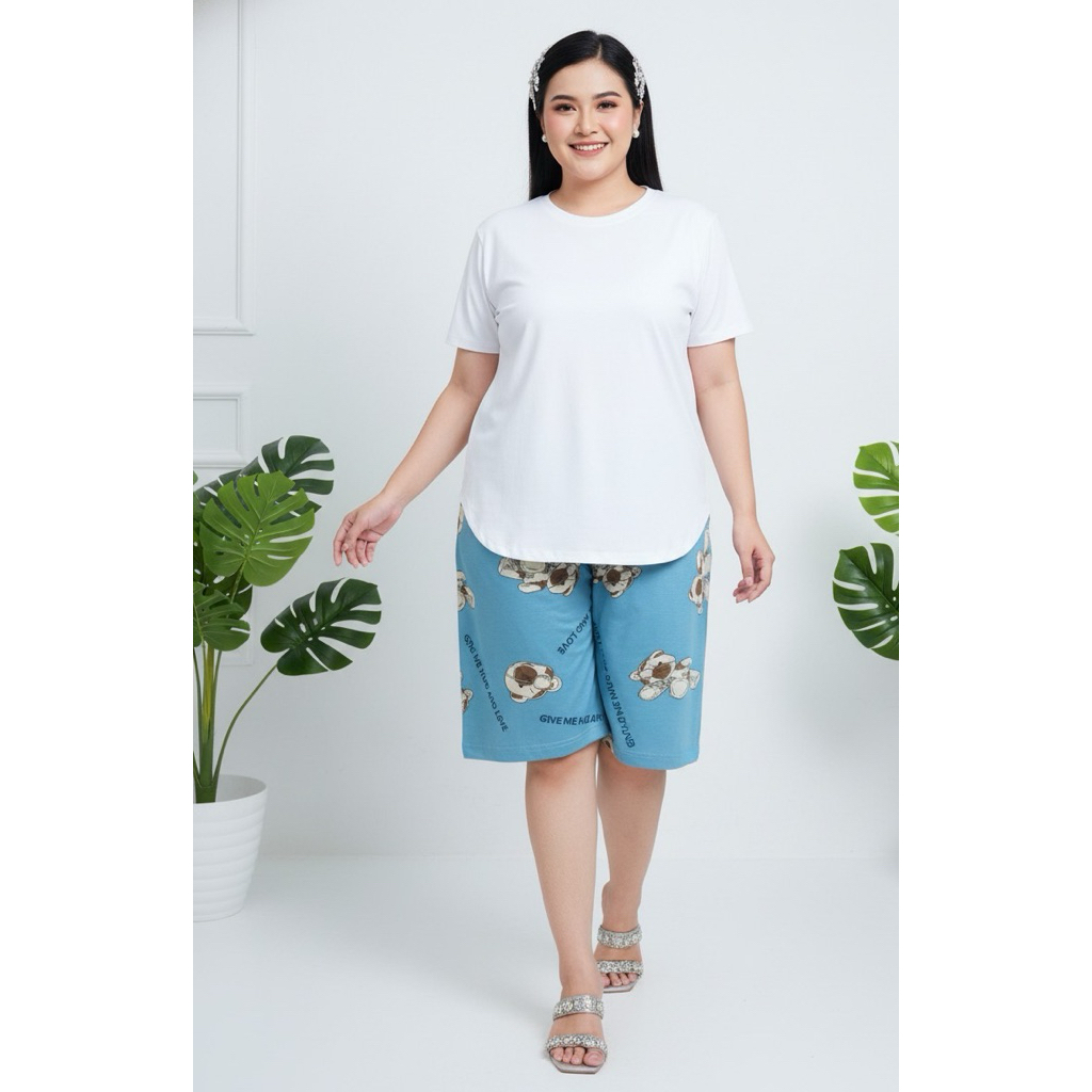 Celana Pendek Babydoll JUMBO XXL Anne Claire Kaos Premium