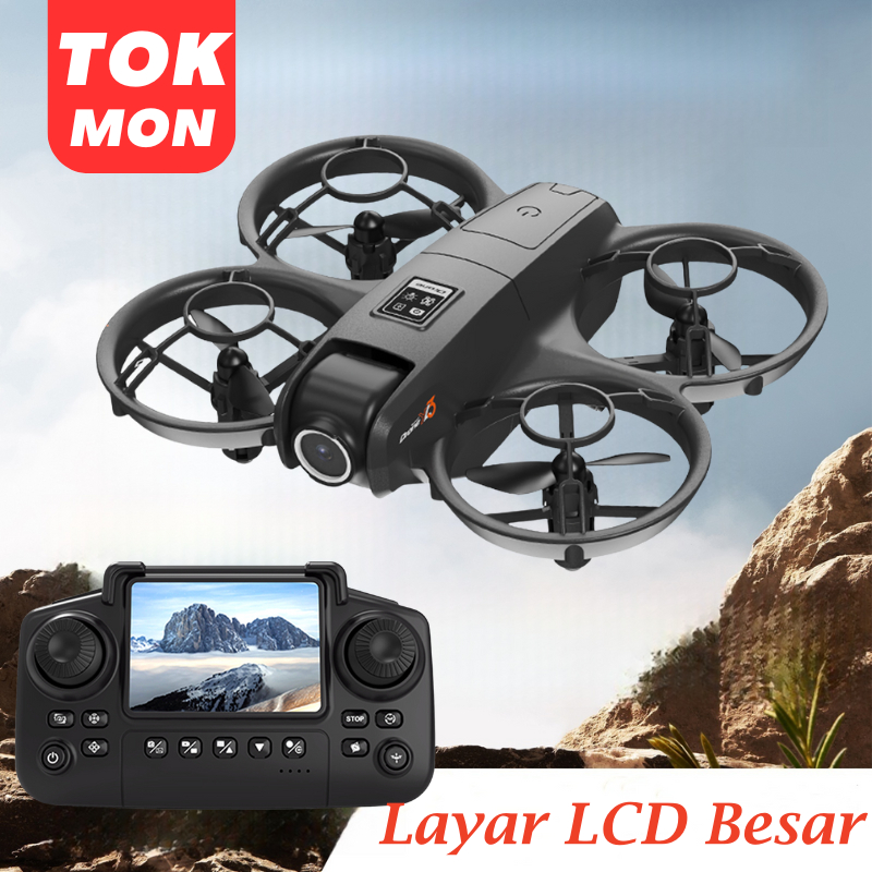 Drone YL3 Profesional Kamera HD 4K Drone Brushless Motor Drone 5G WIFI FPV UAV dengan Layar