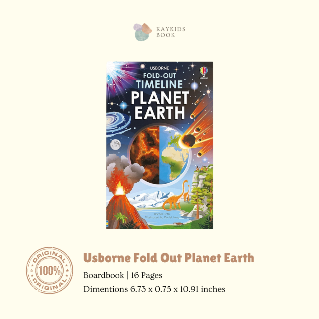 [READY ORI 100%] Usborne Fold Out Planet Earth