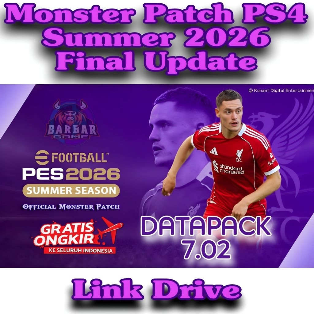 Terbaru PS4 HEN Monster Patch SUMMER 2026 - game bola pes gembox bitbox