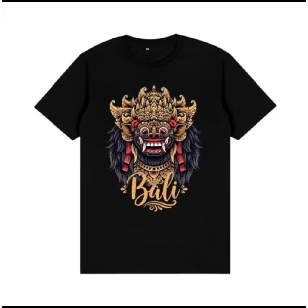 Kaos T-shirt _ BALI BARONG REIGIN _ Unisex Kaos Distro Peria/ wanita kekinian Viral