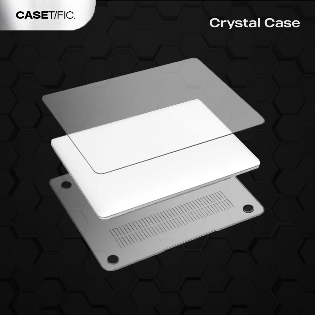 MacBook Crystal Case Hard Case Bening Compatible for MacBook Pro 13” / MacBook Air 13” / MacBook Air