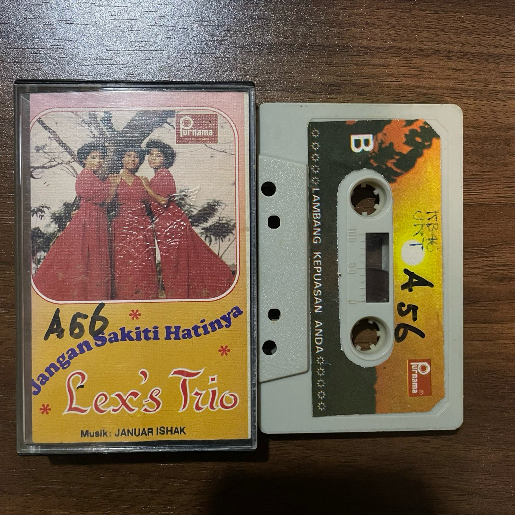 Kaset pita - Lex's Trio - Jangan sakiti hatinya