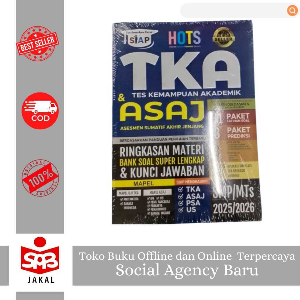 Buku TKA SMP MTs / SIAP TKA & ASAJ 2025/2026