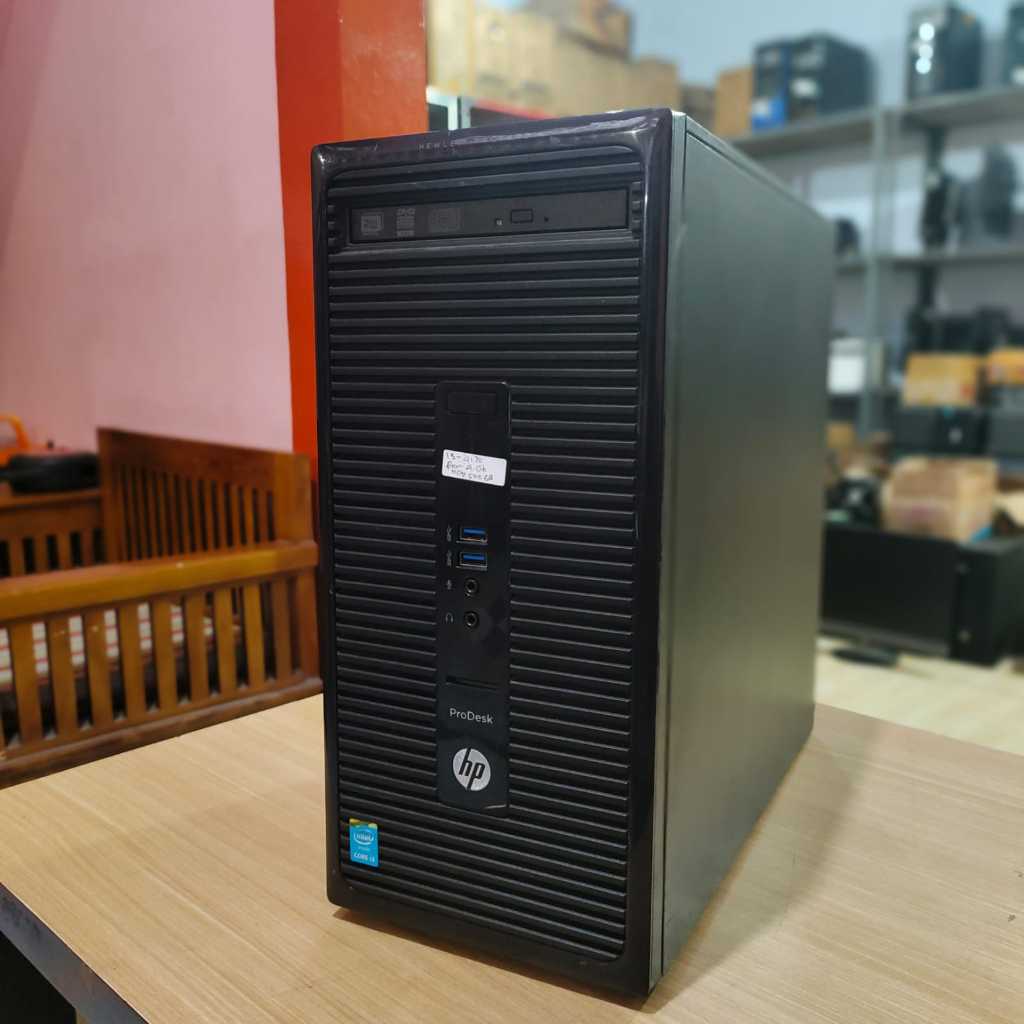CPU HP PRODESK 400 G2 MT CORE I3 4170 RAM 4GB HDD 500GB I PC Komputer hp Murah