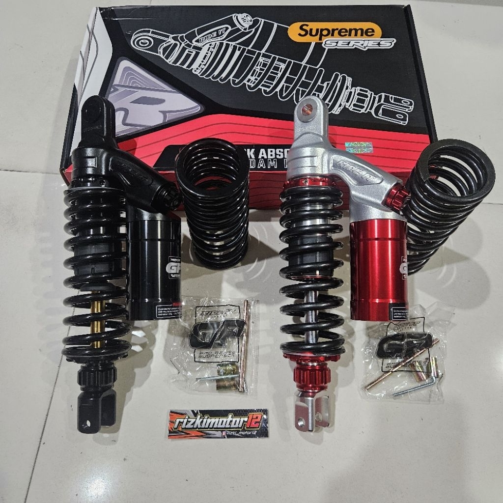 SHOCK TABUNG RIDE IT GP SUPREME SERIES MATIC DOUBLE CLICK SAMA DOUBLE PEER 310/330MM