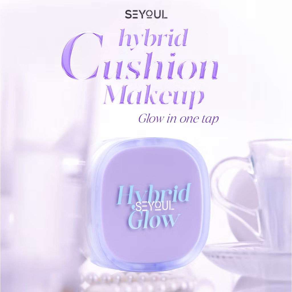 SEYOUL HYBRID CUSHION MAKE UP SEYOUL - HYBRID CUSHION SEYOUL GLOW SPF50PA+++