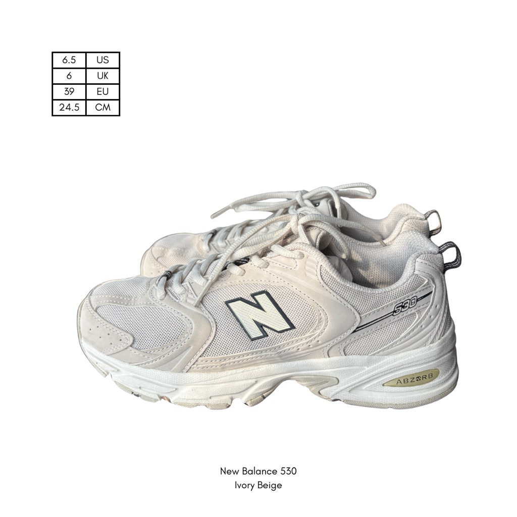 New Balance 530 Ivory Beige