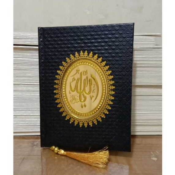 buku yasin dan tahlil hard cover motif bunga 128 halaman
